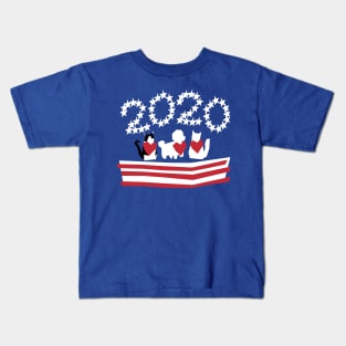 Patriotic 2020 Pets Kids T-Shirt